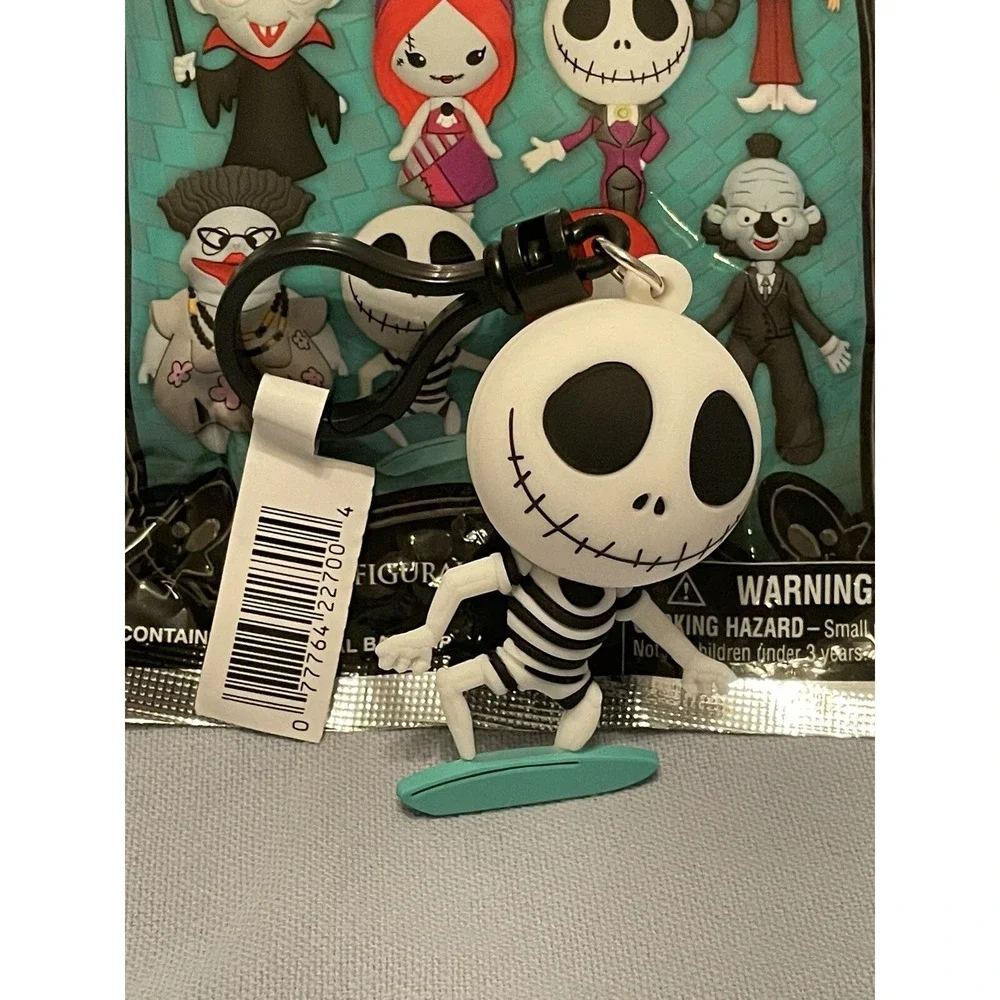 NEW Nightmare Before Christmas 3D Foam Figural Bag‎ Clip Series 7 - Summer Jack